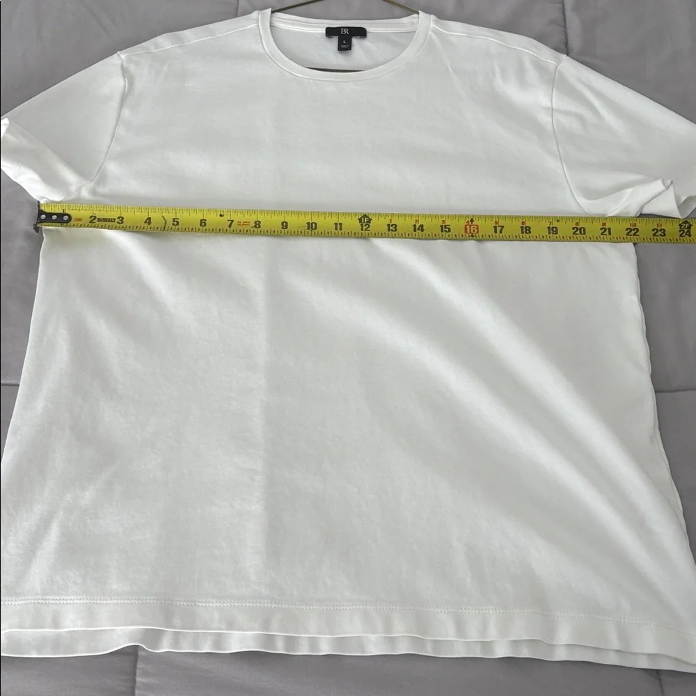 Banana Republic White Luxury Touch